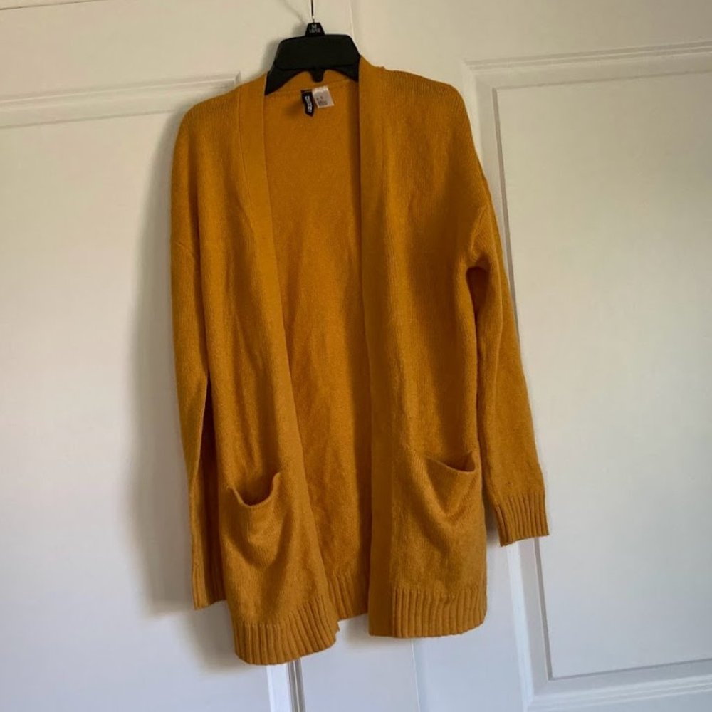 H&M Yellow Caridigan